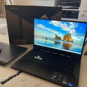 ASUS - TUF 15.6" Gaming Laptop - RTX 3070 - Gray